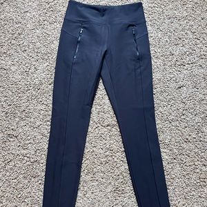 Womens Athleta Stellar Tight Cropped Pants Brown Size XS IL:R